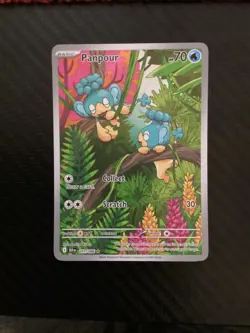Pokemon Panpour 101/086 Sv: Black Bolt Holo (NM) - Image 1
