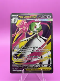 Pokemon TCG Mega Gardevoir EX 159/132 ME01 Mega Evolution Ultra Rare Holo Card - Image 1