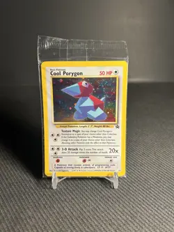 Pokemon TCG Cool Porygon 15 Wotc Promo Holo Sealed - Image 1