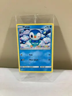Pokemon Card Piplup 32/156 BUILD-A-BEAR WORKSHOP Promo Stamped SEALED 2018 D12 - Image 1