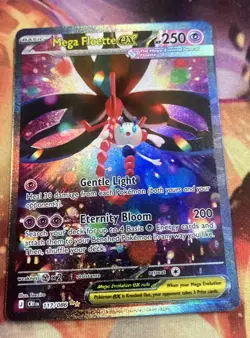Pokemon TCG Mega Floette Ex 117/86 Special Illust. Rare Pack Fresh Near Mint - Image 1