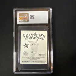 Pokemon Charmeleon #S3 Merlin Sticker Series 1 - CGC 7.5 Near Mint+ - Image 2