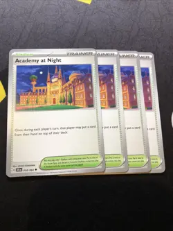 Academy at Night 054/064 (4x) Shrouded Fable - Pokemon Trainer Card Playset NM - Image 1