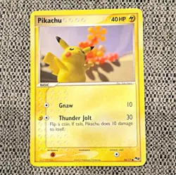 Pokemon TCG Pikachu 016/017 POP Series 2 EN Regular Common Basic 2005 40 HP - Image 1