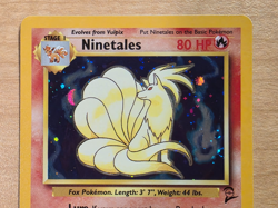 Pokemon Card - Ninetales Base Set 2 13/130 Holo Rare LP - Image 5