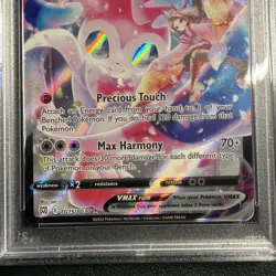 2022 Pokemon Sylveon VMAX TG15/TG30 SWSH Full Art Brilliant Stars PSA 9 MINT - Image 3