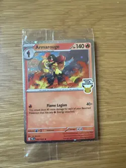 Armarouge 012/084 Bestbuy Promo 2026 Pitch Black Pokemon Card Sealed - Image 1