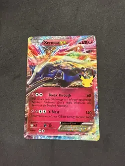 Xerneas EX 97/146 Celebrations: Classic Collection Pokemon Holo NM - Image 1