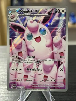 Pokemon - Wigglytuff - 105/094 - Illustration Rare - Phantasmal Flames - Image 1