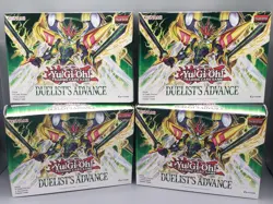 Yugioh TCG Duelist's Advance 4-Booster Pack Box Lot of 4-16 Total Booster Packs - Image 1