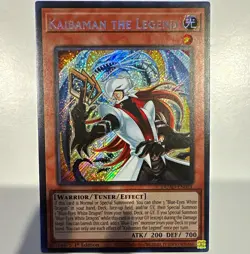 Yu-Gi-Oh! TCG Kaibaman the Legend Secret Rare Holo DUAD-EN021 1st Ed - Image 1