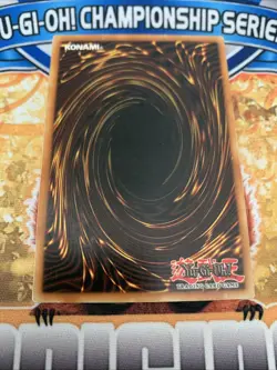 Yugioh Caius the Shadow Monarch SDDE-EN001 1st Edition LP - Image 2
