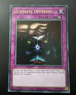 Ultimate Offering LART-EN070 Ultra Rare Limited Edition SEALED Near Mint Yugioh - Image 1