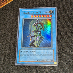 Yu-Gi-Oh! Black Luster SOLDIER 1st Ed SYE-024 + Black Illusion Ritual MRL-051 - Image 1