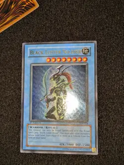 Yu-Gi-Oh! Black Luster SOLDIER 1st Ed SYE-024 + Black Illusion Ritual MRL-051 - Image 2