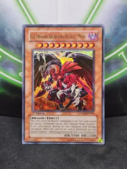 Yugioh Red Dragon Archfiend/Assault Mode CRMS-EN004 Ultra Rare 1st Edition - Image 1
