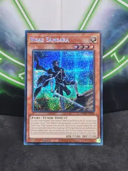 Yugioh Visas Samsara MP24-EN108 Secret Rare 1st Edition NM - Image 1