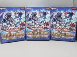 Yugioh TCG Monster Mayhem 4-Pack Booster Box Lot of 3-Twelve Total Booster Packs - Image 1