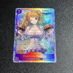 Charlotte Pudding PRB02-010 SR ONE PIECE Card The Best 2 - One Piece English - Image 1