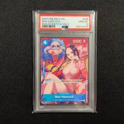 One Piece Boa Hancock P-066 Sealed Battle Vol.2 Promo English PSA 10 - Image 1