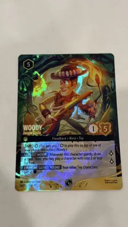 Disney Lorcana: Woody - Jungle Guide (Set Champ Promo) (Foil) Promo 54/p3 - Image 1