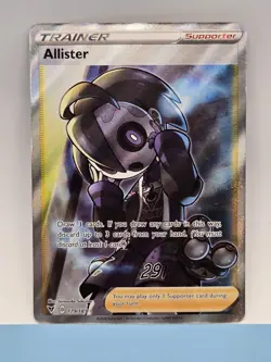 Allister 179/185 Vivid Voltage- NM Ultra Rare Full Art Pokemon Card - Image 1