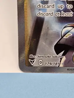 Allister 179/185 Vivid Voltage- NM Ultra Rare Full Art Pokemon Card - Image 5