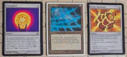 Magic the Gathering MTG 18 Card Lot Green, Red, & Artifact Spells/Enchantments - Image 3