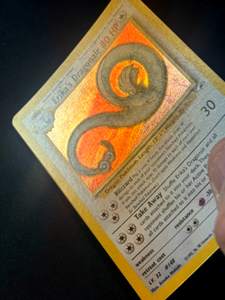 Erika's Dragonair 4/132 Holo Rare Gym Heroes MP/HP Pokemon Card - Image 3