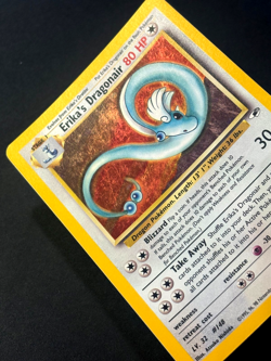 Erika's Dragonair 4/132 Holo Rare Gym Heroes MP/HP Pokemon Card - Image 4