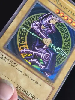 Yugioh Card TCG Dark Magician SDY-006 Ultra Rare Holo Unlimited Edition VLP - Image 3
