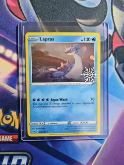 Lapras 048/202 Stamped Calendar Promo Authentic Pokemon Card NM - Image 3