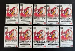 ROUND 1 One Piece Card Game English Promotion Pack ( Lot Of 10 ) - Image 1