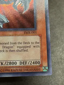 Red-Eyes Black Metal Dragon (Forbidden Memories) FMR-001 Yu-Gi-Oh! Video Game... - Image 4