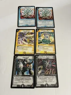 Duel Masters Mixed Card Lot and Holder (29 Cards) - Image 3