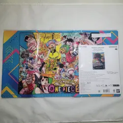 One Piece Card Game Official Playmat Vol 5 + Luffy Promo Card English *IN HAND* - Image 2