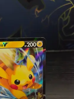 Pikachu V SWSH285 SWSH: Sword & Shield Promo Cards Holo NM - Image 3