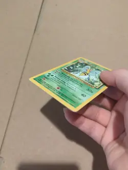 Pokemon TCG Beedrill 17/102 Base Set Unlimited Non-Holo Rare Card LP - Image 5