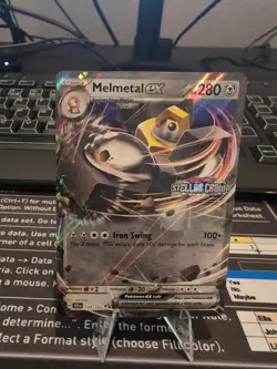 Melmetal ex (Stellar Crown Stamped) 105/142 Miscellaneous Cards & Products Holo - Image 1