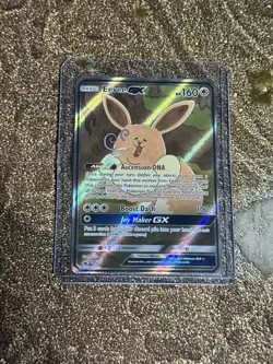 2019 Sun & Moon Eevee GX Holo Promo Card #SM233 Near Mint - Image 1
