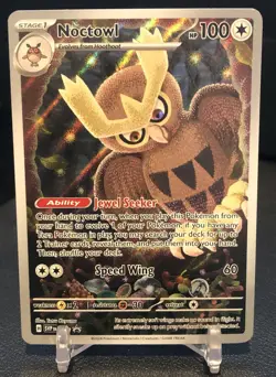 Noctowl 141 Sv: Scarlet & Violet Promo Cards Holo NM - Image 1