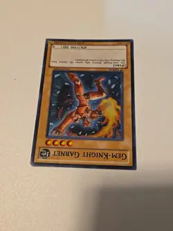 Yu-Gi-Oh! Gem-Knight Garnet #HA05-EN001 1st Edition Light Play - Image 2
