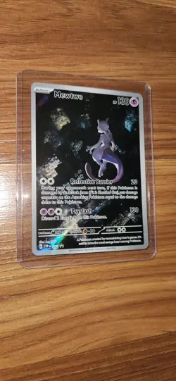 Mewtwo 052 Scarlet & Violet Promo Card Holo Illustration Rare - Image 1