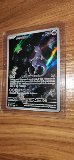 Mewtwo 052 Scarlet & Violet Promo Card Holo Illustration Rare - Image 2