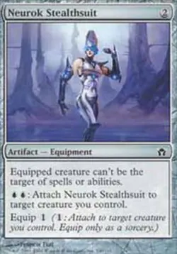 1x Neurok Stealthsuit Moderate Play MTG Magic - Kid Icarus - - Image 1