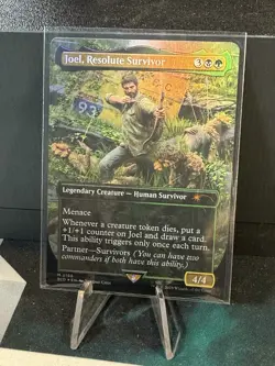 Joel, Resolute Survivor 🌟 FOIL 🌟 Secret Lair MTG 🎮 The Last of Us I - Image 1