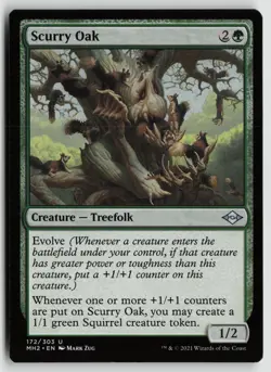 Scurry Oak Lightly Played 172 Modern Horizons 2 MTG - Image 1