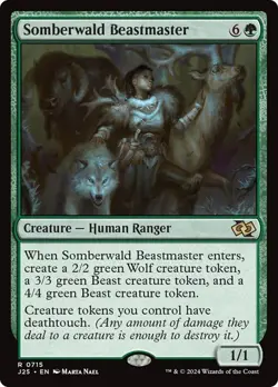 MTG - Somberwald Beastmaster - J25 - Magic the Gathering - Image 1