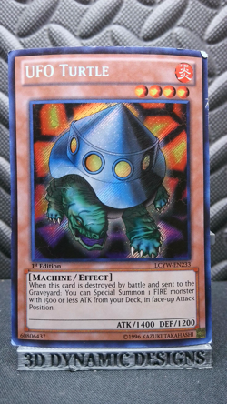 | Yugioh UFO Turtle LCYW-EN233 Secret Rare Legendary Yugis World PL 🔥 | - Image 1
