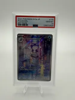 PSA 10 Pokemon TCG Poliwhirl Scarlet & Violet-151 176/165 - Image 1